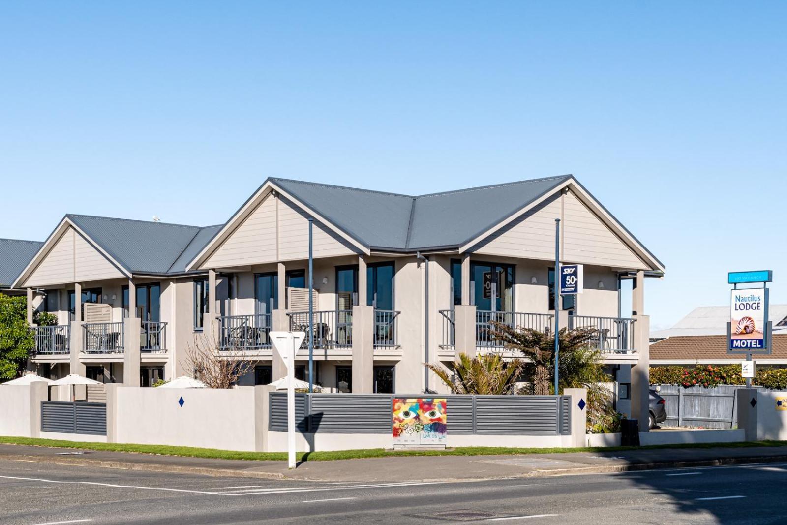 Nautilus Lodge Motel Motueka Exteriör bild
